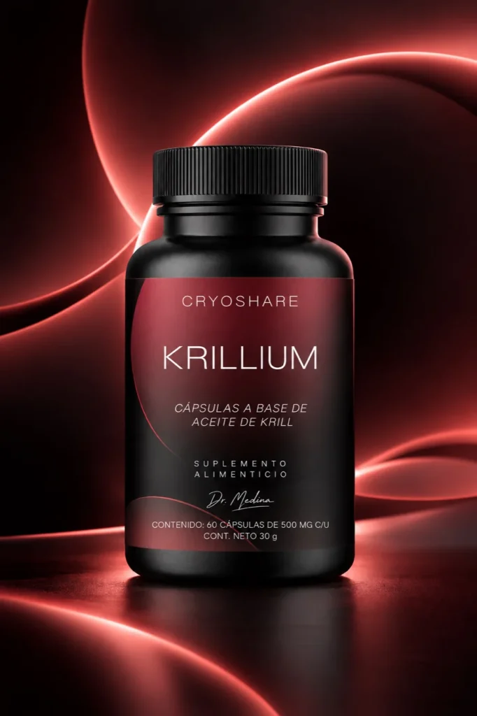 Frasco de Krillium de Cryoshare